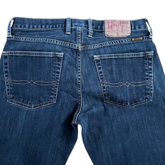 Lucky Brand 221 Original Straight Jeans Mens 32 Denim Med. Wash Classic Fit - Picture 3 of 14